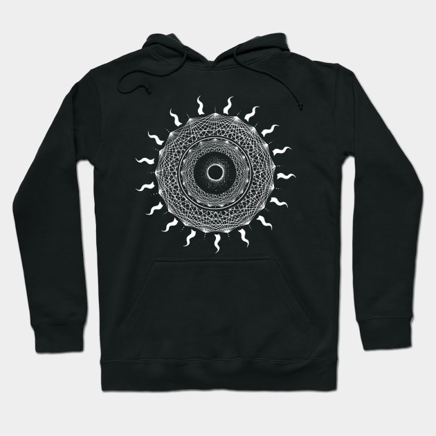 Cosmic Mandala Hoodie by NorthAnima